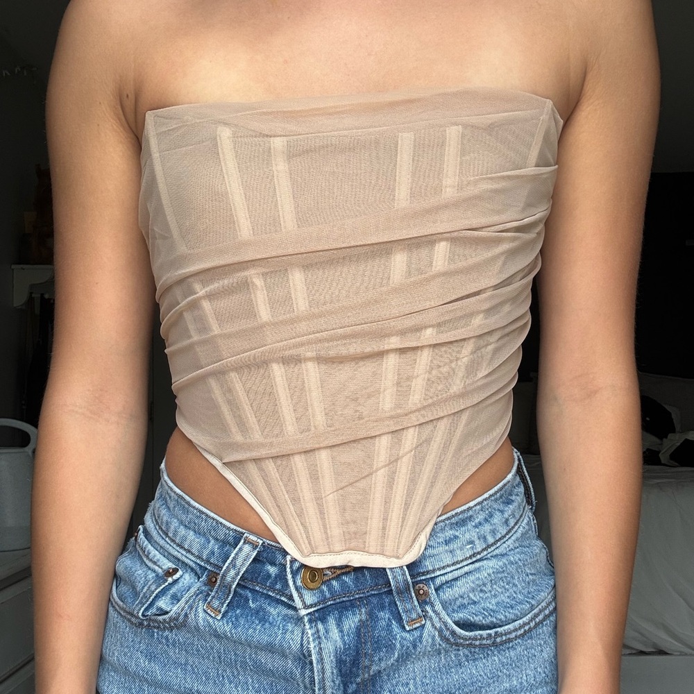 Princess poly corset top